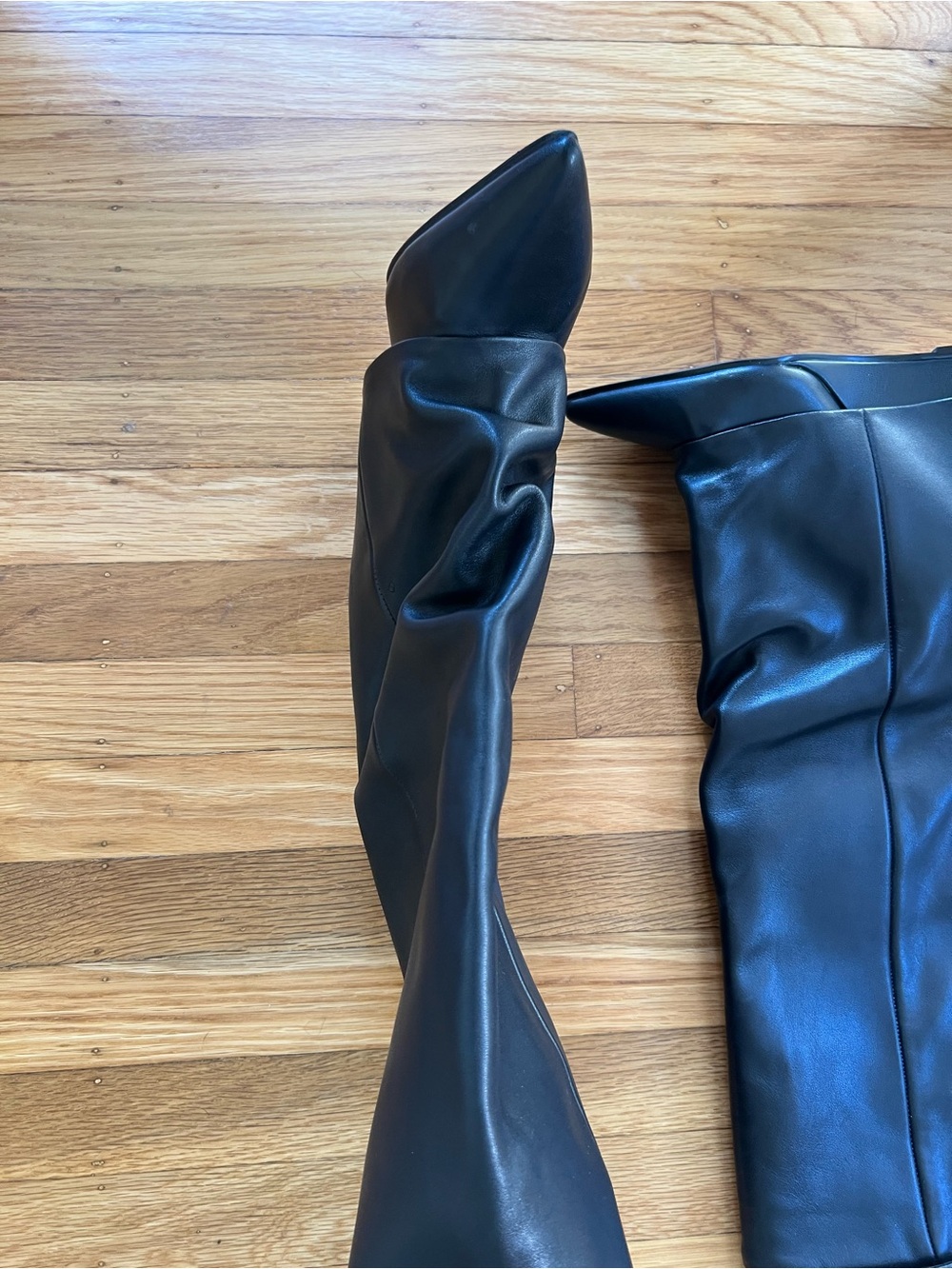 Steve Madden Corenne Knee High Leather Boots - Picture 4 of 8
